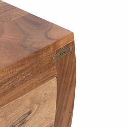 BOIS & CHIFFONS Commode 6 tiroirs en acacia massif