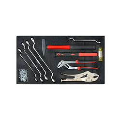 Avis Vente-Unique Chariot à outils pour atelier avec 1 125 outils acier Rouge 02_0003235