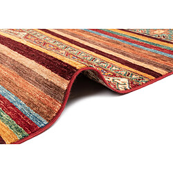 Vidal Tapis de laine 208x94 rouge Torkman