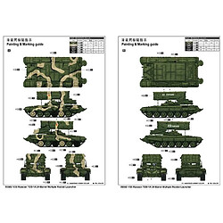 Trumpeter Maquette Char Russian Tos-1a Multiple Rocket Launcher