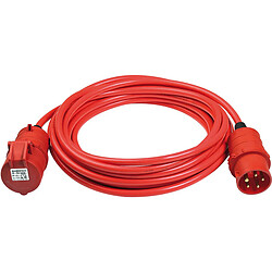 Brennenstuhl Rallonge 10m CEE XYMM 5G1,5 Rouge