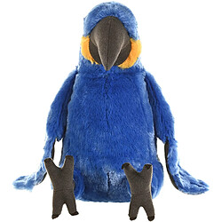 Wild Republic peluche Ara Hyacinth de 30 cm bleu