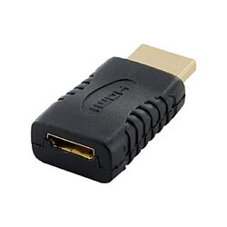 4WORLD Adapter HDMI [M] > Mini HDMI Type C [F], Black 08724