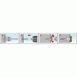 Tox Chevilles ISOL type 85 en boîte de 50