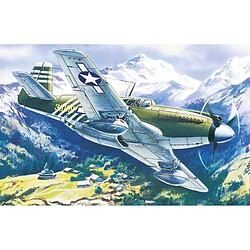 Mustang P-51A WWII American Fighter - 1:48e - ICM