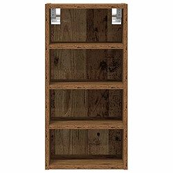 Avis vidaXL Armoire suspendue vieux bois 30x29,5x60 cm bois d'ingénierie