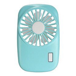 Mini Ventilateur Portable Ventilateur de Refroidissement à Air Portatif Ventilateur Refroidisseur d'été Batterie Au Lithium Ventilateur Rechargeable USB COULEUR BLEUE