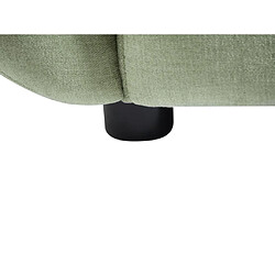 Vente-Unique Canapé 3 places en tissu vert effet matelassé JULORI pas cher