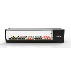 Acheter Vitrine Sushi Série LOGIC Cuve Plane avec Groupe Déporté - L 1540 mm - SAYL