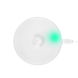 Universal 5W Intelligent Corps Capteur Lumière LED Couloir Charge Maison Couloir Armoire Lumière Sans Fil Chambre Chevet (Lumière chaude)