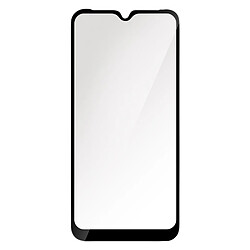 Film LG K22 Verre Trempé 9H Bords Biseautés Anti-traces Imak Contour noir