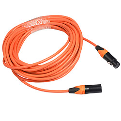 Acheter Câble audio XK303 mâle à femelle pour la console de son microphone orange 5m