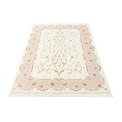 Avis Vidal Tapis de laine 183x119 beige Darya