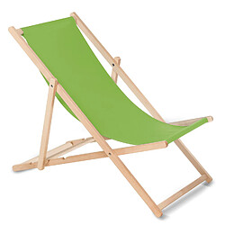 Chaise longue jardin Pliant Vert classique Greenblue