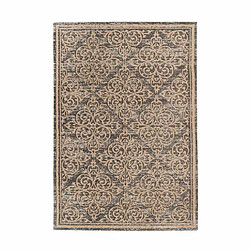 Paris Prix Tapis Tissé Oriental à Poils Courts Davio Beige 160 x 230 cm