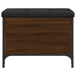 Acheter Maison Chic Banc de rangement | Meuble de rangement d'Entrée | Coffres d'Intérieur chêne marron 62x42x45 cm bois d'ingénierie -MN46892