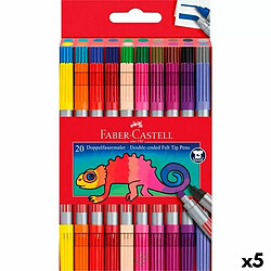 Ensemble de Marqueurs Faber-Castell Coffret 5 Unités