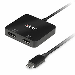 Club 3D Hub USB Type-C 3.2 MST vers Dual HDMI? 4K60Hz St./B.