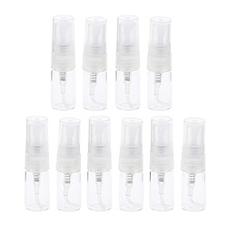 10pcs vaporisateur de parfum vide bouteilles rechargeable pulvérisateur de brume de voyage fin 2ml