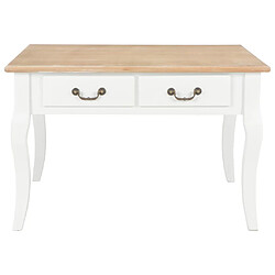 Avis ComfortXL Table Basse Blanc 80 X 80 X 50 Cm Bois