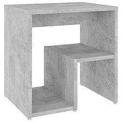 Avis Maison Chic Lot de 2 Tables de chevet,Table de nuit,Table d'appoint pour salon Gris béton 40x30x40 cm Aggloméré -MN22760