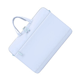 General Sac bandoulière pour ordinateur portable compatible avec MacBook Pro 16 pouces 2023-2019 M2 A2780 M1 A2485 A2141, ordinateur portable 15-15,6 pouces, apportez un bloc d'alimentation(bleu)