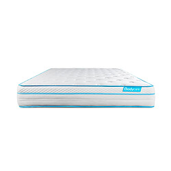 Bodycare Matelas BODYZONE+ 140x200 Ressorts ensachés, visco 5 zones Ultra épaisseur