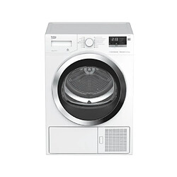 Beko DRY833CI Sèche Linge 64dB Pompe à Chaleur Autonome Inoxydable Blanc