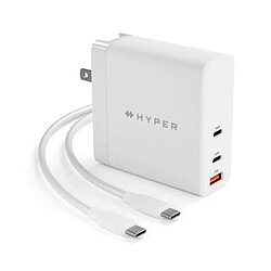 HyperDrive Cargador HyperJuice 140W 3xUSB-C 1xUSB-A Blanco