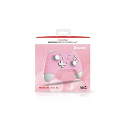 Acheter Under Control Manette SWITCH Nintendo Bluetooth Pinki et cable de charge 1M - BT Controller Pinki Sans fil