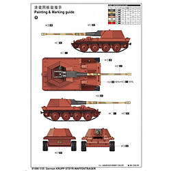 Trumpeter Maquette Char German Krupp Steyr Waffentrager pas cher