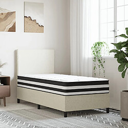 vidaXL Matelas à ressorts ensachés moyen 90x190 cm