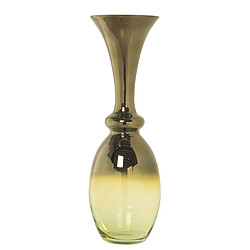 Vase Alexandra House Living Vert Transparent Verre 22 x 22 x 62 cm