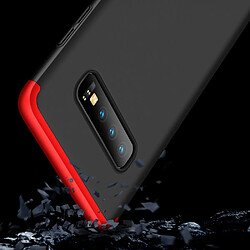 Acheter Wewoo Coque Rigide Étui pour PC à couverture intégrale à trois étages Galaxy S10 + noir rouge