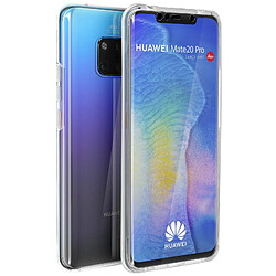 Avizar Coque Huawei Mate 20 Pro Protection 360° Silicone + Polycarbonate transparent