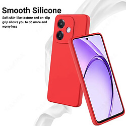 Coque En Silicone Liquide Phonecare Pour Oppo A3 5G - Rouge