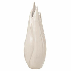 Paris Prix Vase Design en Céramique Ibiza Brillant 55cm Beige