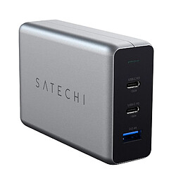 Chargeur GaN 100W 2 USB-C + USB Satechi