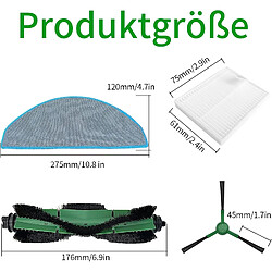 INF Pièces de rechange pour iRobot Roomba Combo Essential Y0112 (ensemble de 17 pièces)