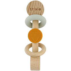 Trixie Baby Hochet en silicone et bois - Mr. Fox