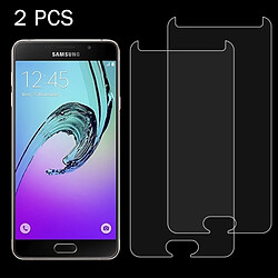 Avis Wewoo Verre trempé pour Samsung Galaxy A3 2017 / A320 0.26mm 9H Surface Dureté 2.5D Antidéflagrant En Film D'écran 2 PCS