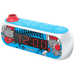 Muse radio Portable FM pour enfant bleu blanc rouge