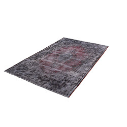 Avis Vidal Tapis de laine 200x120 gris Vintage Royal