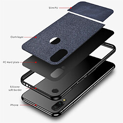 Avis Wewoo Coque Rigide Étui de protection en PU + chiffon d'épissure antichoc pour Xiaomi Redmi 7 rouge