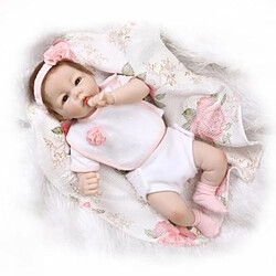 Universal Poupée bébé renaissance jouet enfant poupée nouveau-né fille cadeau 50 cm