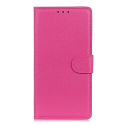 Etui en PU avec support rose pour Sony Xperia 10 II