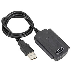 Universal Adaptateur câble USB vers IDE/SATA avec cordon d'alimentation