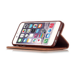 Universal Étui de couverture de téléphone à stand en cuir PU super mince adapté à l'iPhone6 / 6s