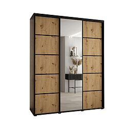 Abiks Meble Armoire DAVOS 5 À Portes Coulissantes 235,2/180/60 3 Portes