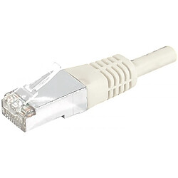 Abi Diffusion Cordon RJ45 catégorie 6 S/FTP gris - 15 m